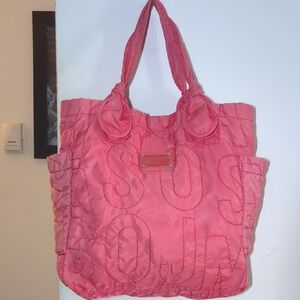 Marc By Marc Jacobs Pretty Nylon Pink Quilted Tote Bag NOW ONLY $45